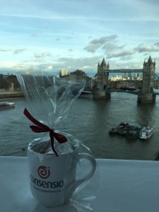 Consensio Mug and Tower Bridge